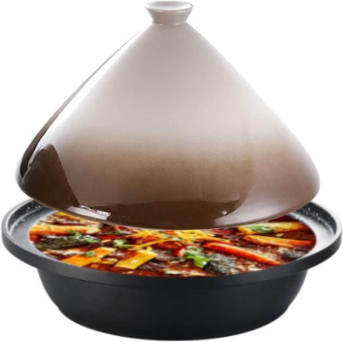 Tajine Ø 30 cm compatible avec toutes les plaques de cuisson, y compris induction.