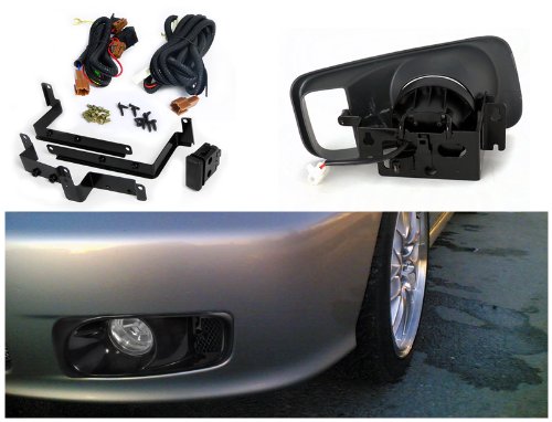 Spec-D Tuning LF-CV99OEM Honda Civic Ex Dx Lx Clear Oem Style Fog Lights, Switch, Relay