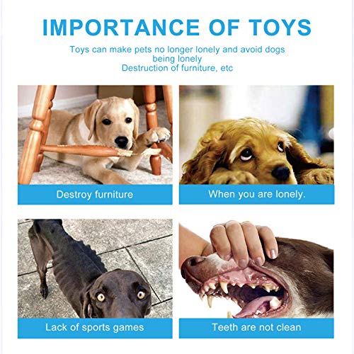 BESPORTBLE Cão Brinquedos Sibilantes 4Pcs Recheio Do Filhote de Cachorro de Pelúcia Brinquedo Para R