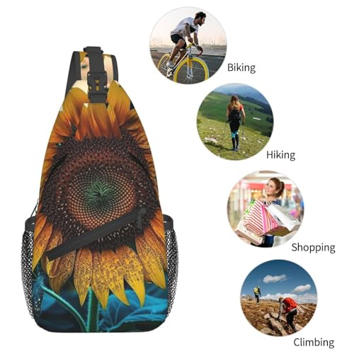 Bolso bandolera tipo sling para exteriores y trekking miniatura 5