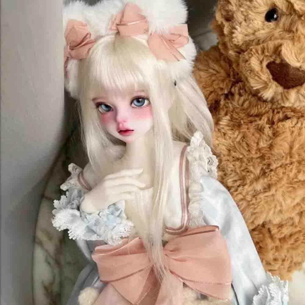 Amazon.co.jp: Meeler BJDドール 1/4 女の子 41cm SD 樹脂球体関節人形