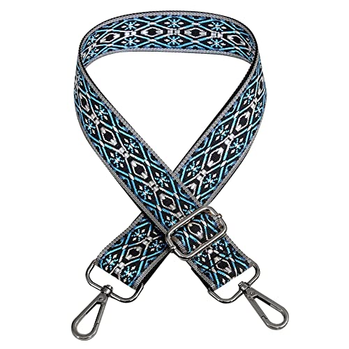 Image of Wide Shoulder Strap Adjustable Shoulder Strap Bohemian Purse Strap Fashion Replacement Straps for Crossbody Handbag Guitar