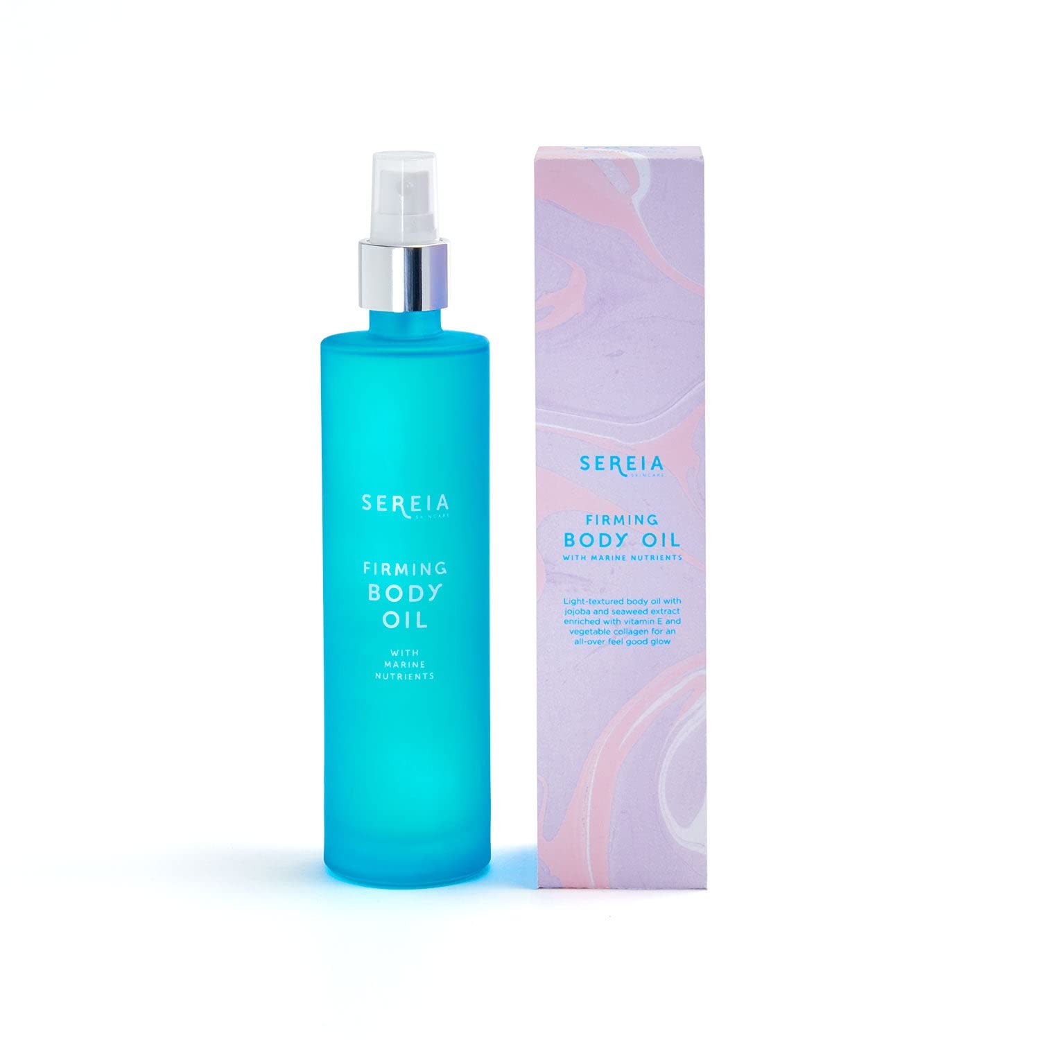 Sereia Skincare Firming Body Oil with 200ml Grape Oil, Jojoba Oil, and Seaweed Extract - Nourish and Hydrate for a Healthy Glow - Image 3