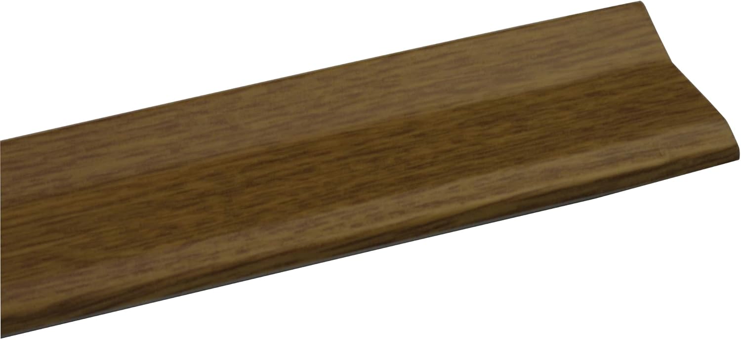 Amig - Flooring Flashing | 985 mm x 40 mm | Step Transition Strip and Adhesive | Trim Covers for Wood, Parquet, Deck, Marble and Tile | Aluminium Pine