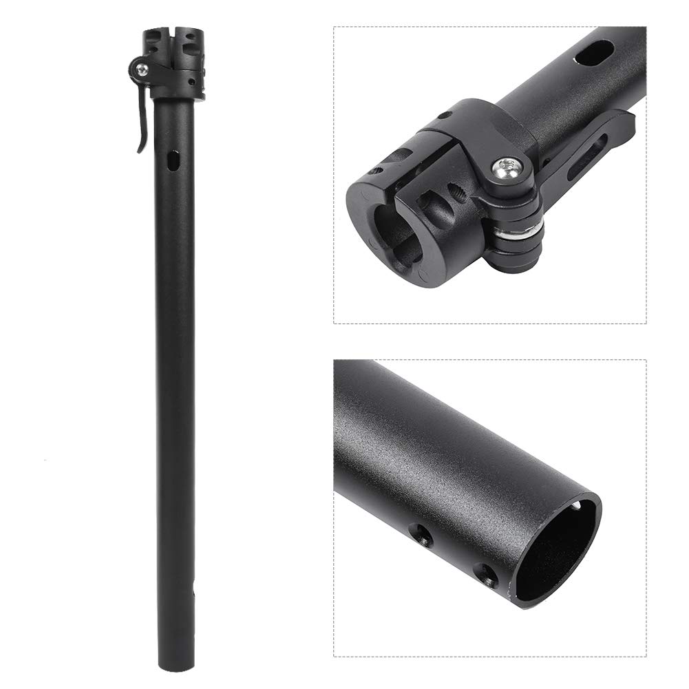 Alomejor Scoooter Rod en Métal Vélo Électrique Pôle Pliant Stand Rod pour M365 Vélo Électrique E-Skateboard Rod