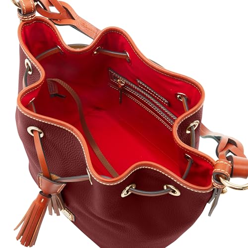 Image of Dooney & Bourke Bucket Bags for Women, Large Leather Tasha Shoulder Bag