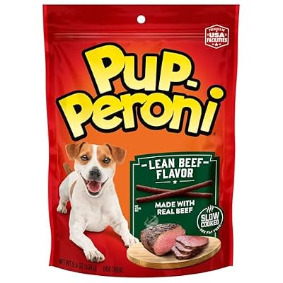 Pup-Peroni Lean Beef Flavor Dog Treats, 5.6-Ounce Bag