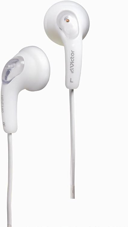 Amazon Co Jp Jvc Hp F140 W グミホン ステレオミニイヤホン ホワイト 家電 カメラ