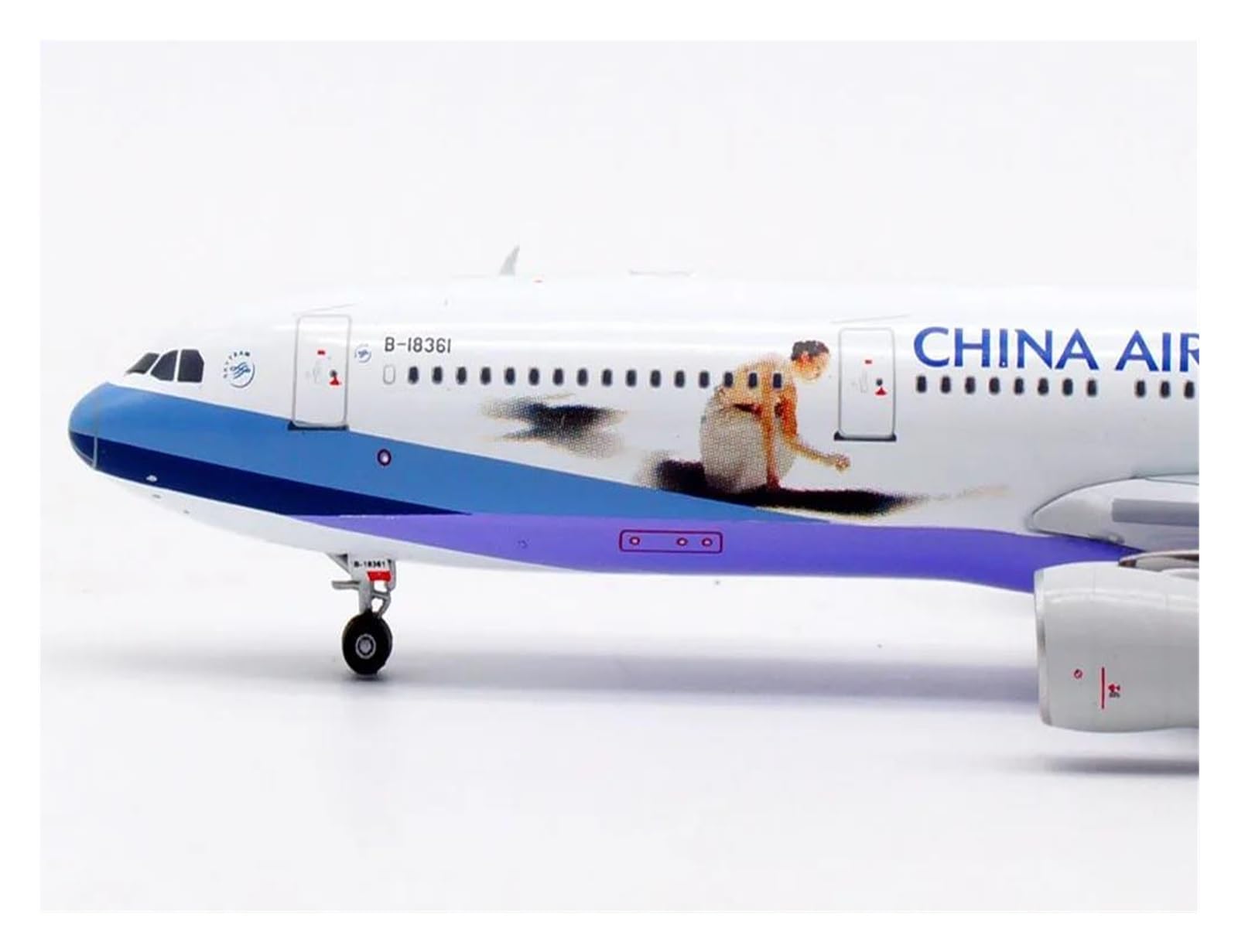 Amazon.co.jp: 航空機 1:400 航空 AV4061 チャイナ エアライン「スカイ