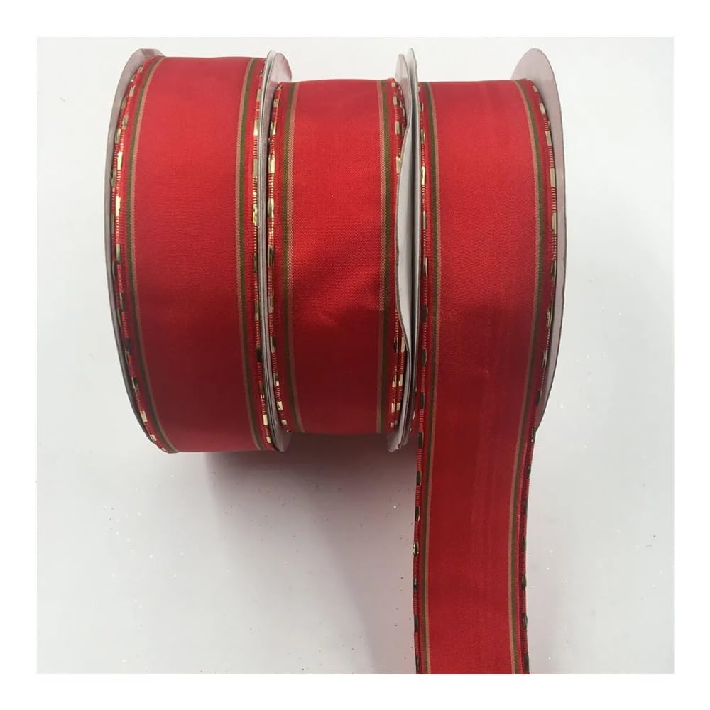 Nastro da 25 iarde e 38 mm for confezioni regalo di compleanno, Natale, matrimonio, decorazione fai da te