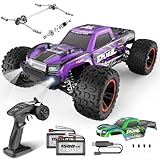 【Camion rc à grande vitesse de 39 km / h】: Truggy tout-terrain de avec moteur puissant RC390, la vitesse maximale peut arriver jusqu'à 39 km/h，pour la voiture d'escalade peut fournir un couple de puissance élevé de manière significative, Le moteur peut maximiser laconversion de l'énergie électrique en énergie cinétique.une vitesse élevée et un excellent contrôle permettent à ce RC Monster Truck vous apporte une véritable expérience de jeu de course et hors route.