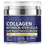 Collagen Face Moisturizer with Airless Pump - Collagen Botanical Stem Cells Cream for Skin with Retinol, Niacinamide, Hyaluronic Acid - Anti-Aging Day & Night Cream, 1.8 OZ