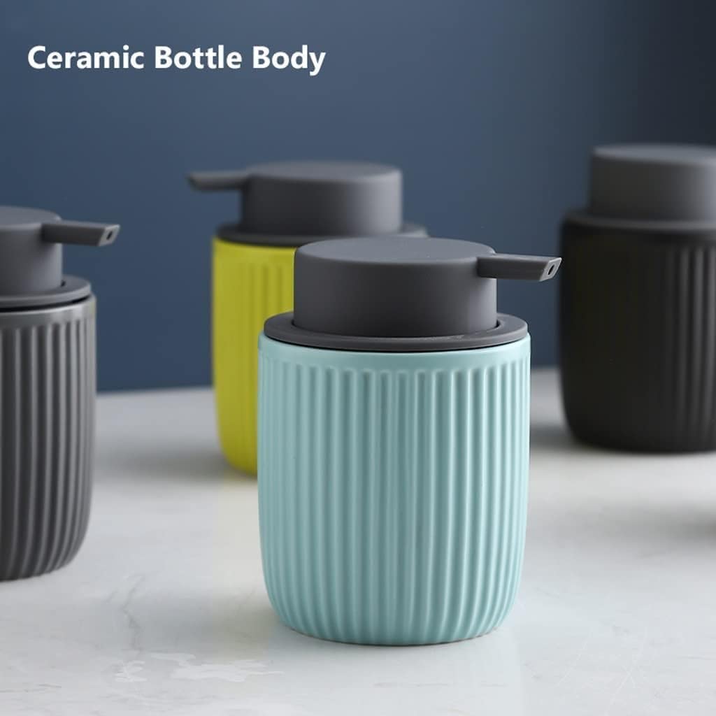 Manuale in Ceramica Opaca di Grande Diametro con Motivo Verticale for Bagno o Cucina