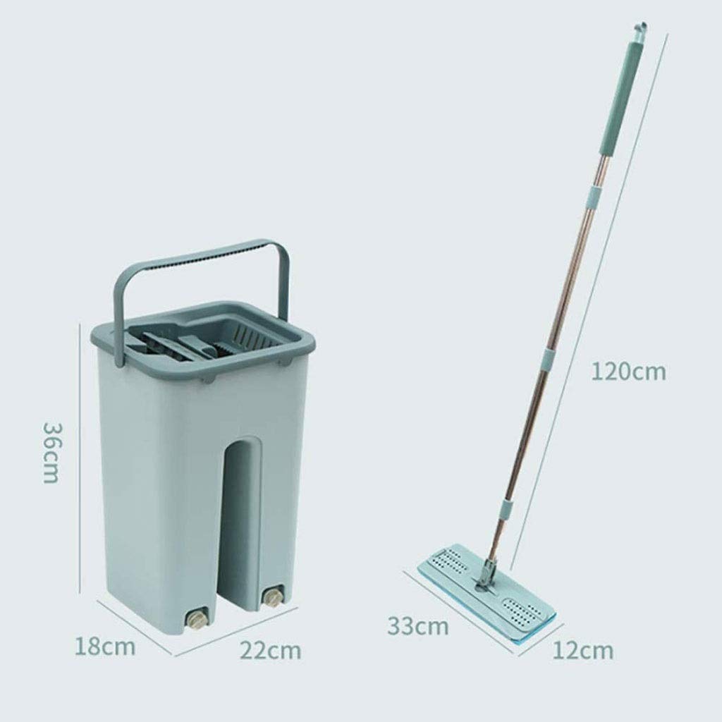 VEVOR Mop Emmer Met Wringer - 35 Quart CommerciëLe Mop Emmer Met Wringer 35 Quart Commerciele Mop Emmer Zijwringer En Wielen Voor Professionele Industriele En Commerciele Vloerreiniging