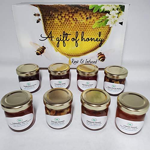 Set de miel pura artesanal variedad 8 piezas miniatura 3