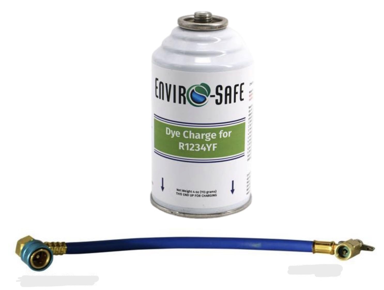 Case Of 12 Dye Charges Enviro-Safe R1234YF Refrigerant Dye Charge - Case Of 12 (4 Oz Cans) R.1234 Yf - Foto 5