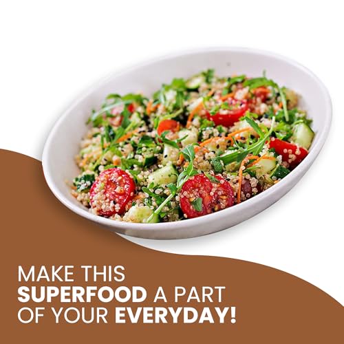 Image of Chef Urbano White Quinoa 1 Kg | Saponin Free | Higher Mineral Content Than Rice | Rich in Protein & Fiber | Diabetic Friendly | Aids Weight Loss | Gluten Free | Vegetarian | Non GMO | Diet Food