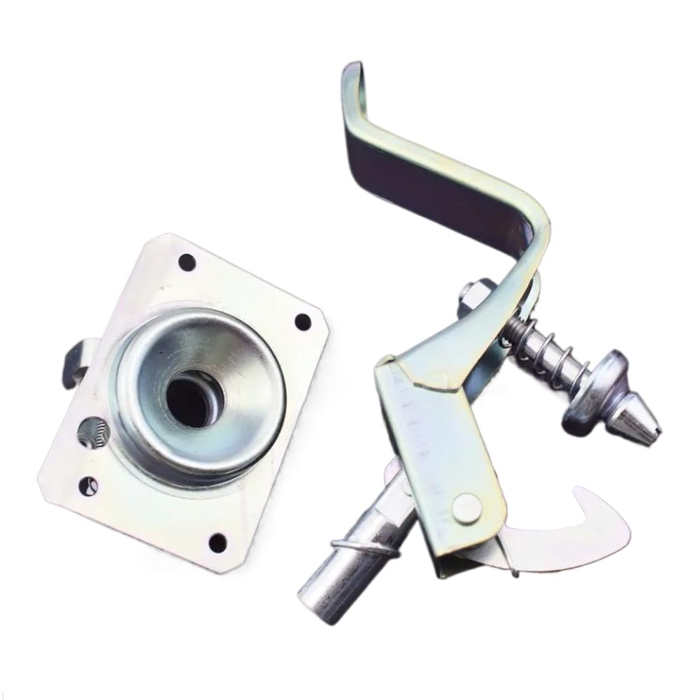 Hood Lock Latch Set Compatible with Super Beetle (Car) 1971 1972 1973 1974 1975 1976 1977 1978 1979 Beetle (Car) T1 Bug 1969 1970 1971 1972 1973 1974 1975 1976 1977