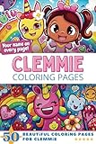 clemmer 1958 the prison community  Clemmie Coloring Pages: Wow-Effect! Your name on every page - Clemmie coloring book - 6x9\