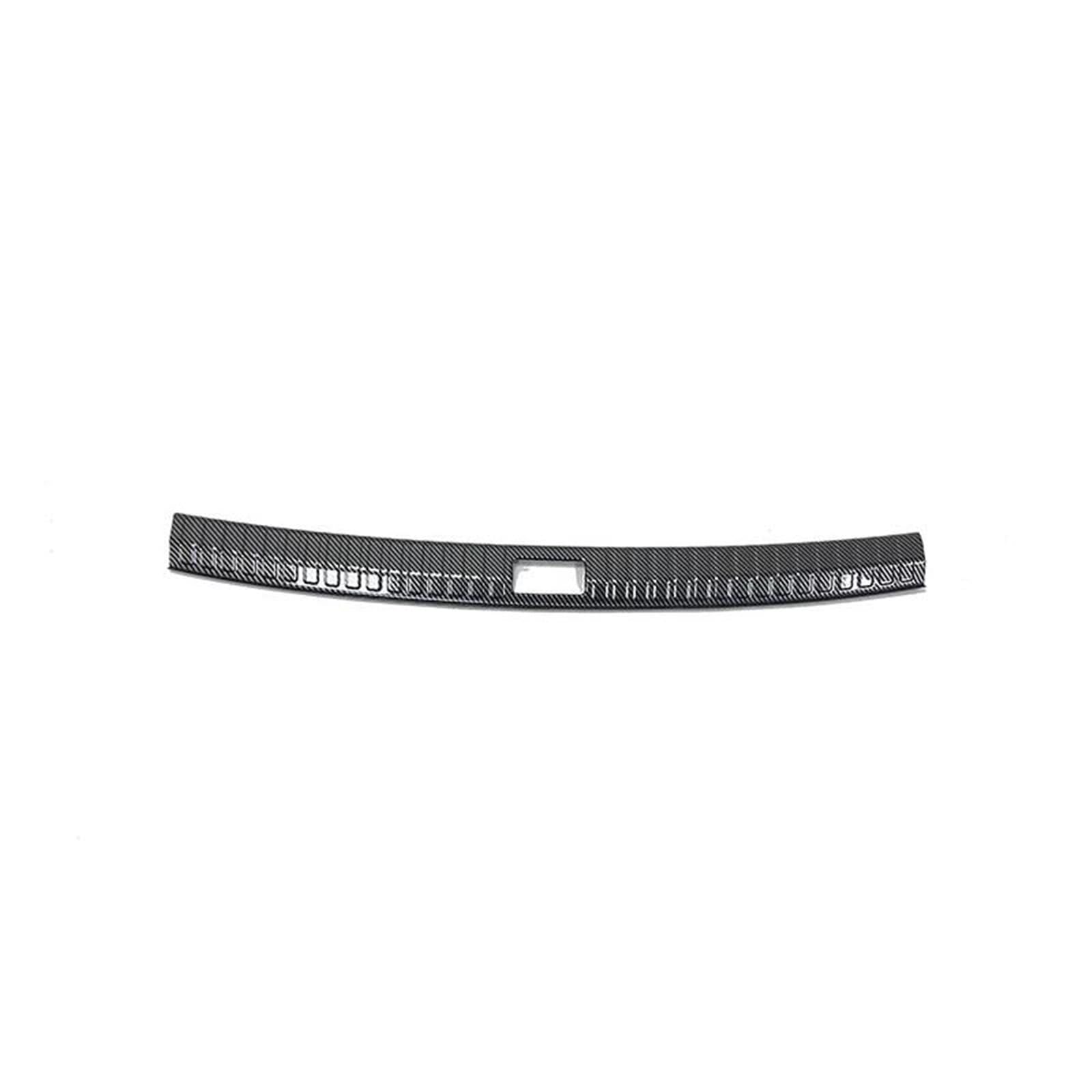 Umbral De Puerta Maletero Coche para Q3 F3 RS para S-Line 2019-2025 Placa Protectora De Umbral Fibra Carbono ABS Tiras Adhesivas Protector Parachoques Tresero(Inner Door Sill)