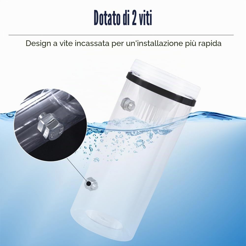 Trappola per Pesciolini Acquario, Trappole per Esca Pesci con Corda e Spina di Terra e Design a Baffi Inversi per Pesca di Acqua Salata e Acqua Dolce