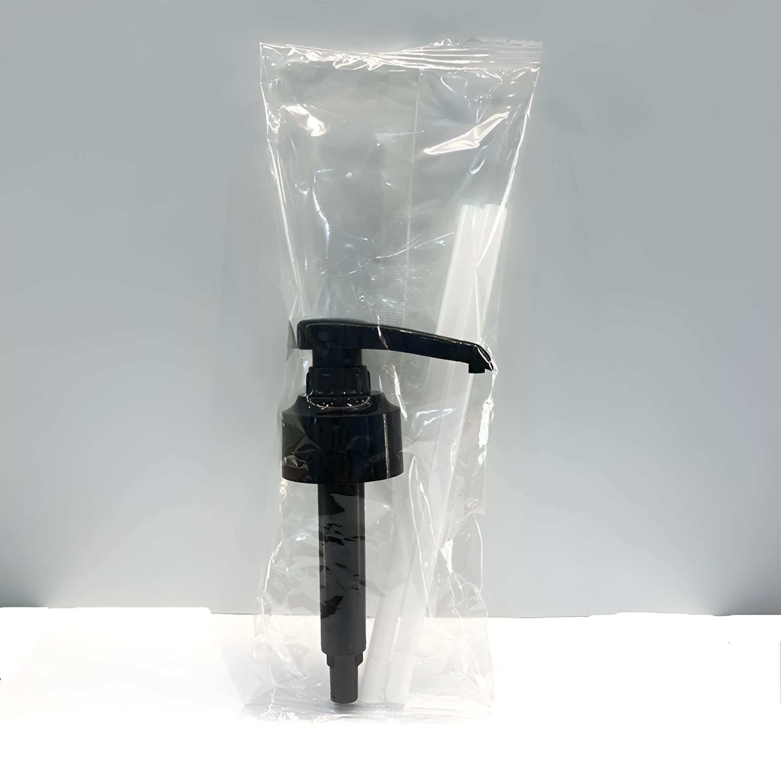 Sprint4deals Ketchup Pump Dispenser – Universal Fit Sauce Pump for Bottles | Dispenses Ketchup, Oyster Sauce, Oil & Condiments | Easy Press Pump for Kitchen, Restaurant, BBQ & Catering Use (Black)