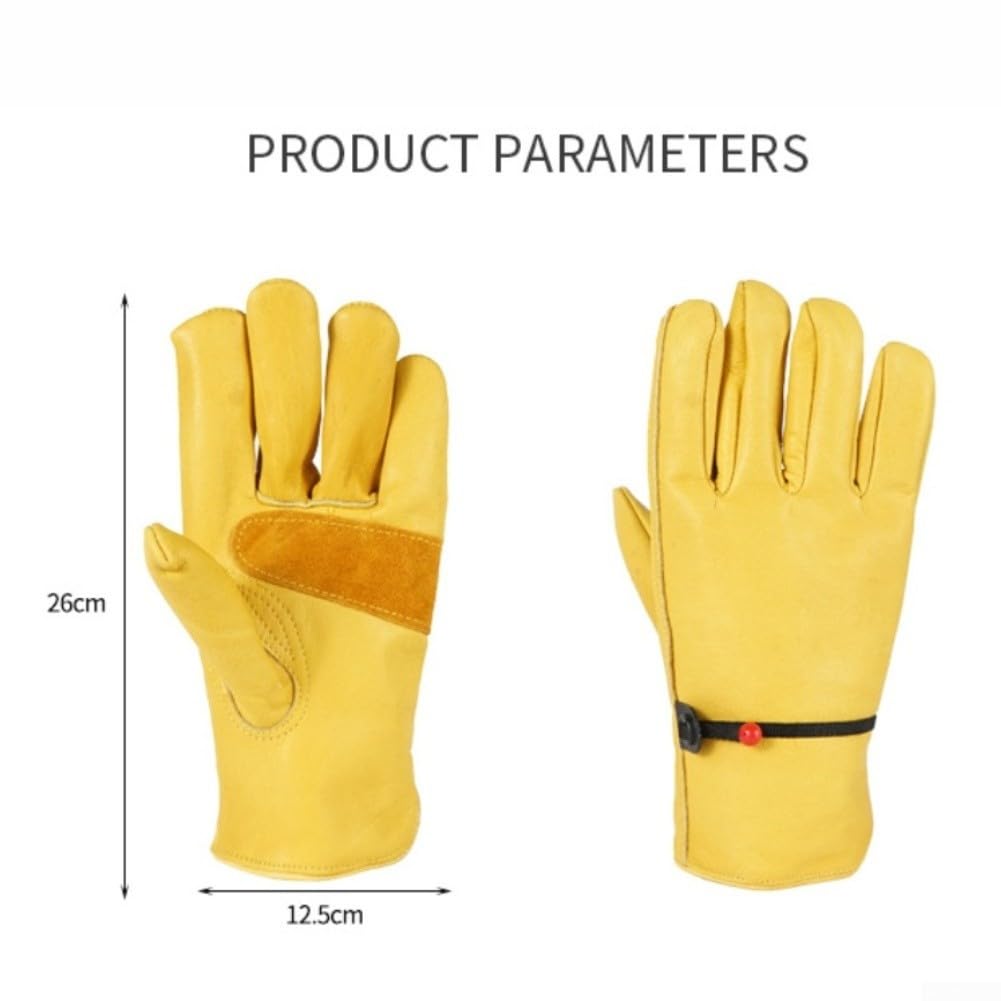 Guantes Barbacoa Largo 24cm Protección Manos Guantes Barbacoa