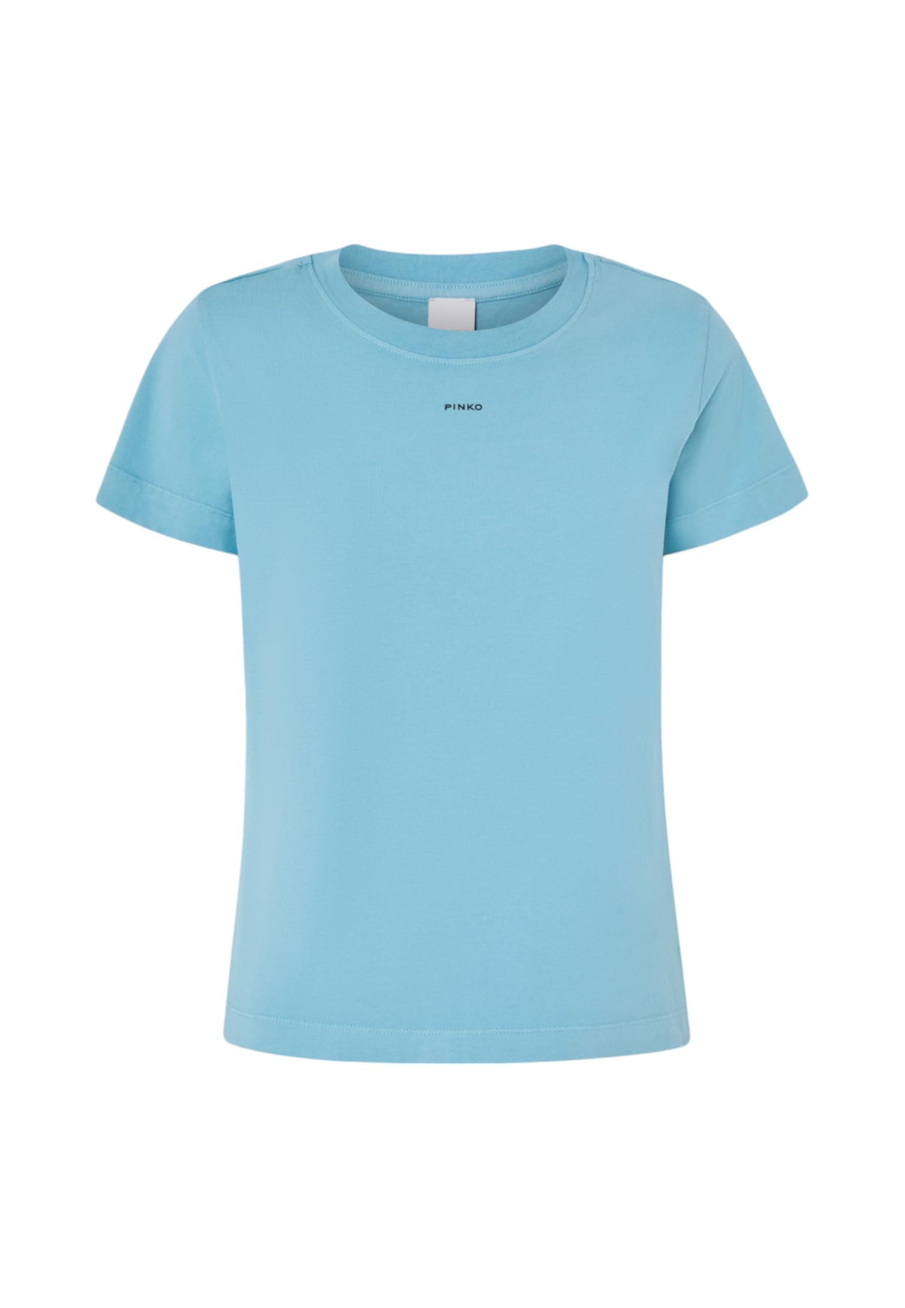 PINKO t-shirt Basico niebieski