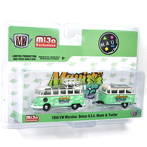 Amazon | M2 MACHINES 1:64scale MiJo EXCLUSIVE-1959 VW MICROBUS