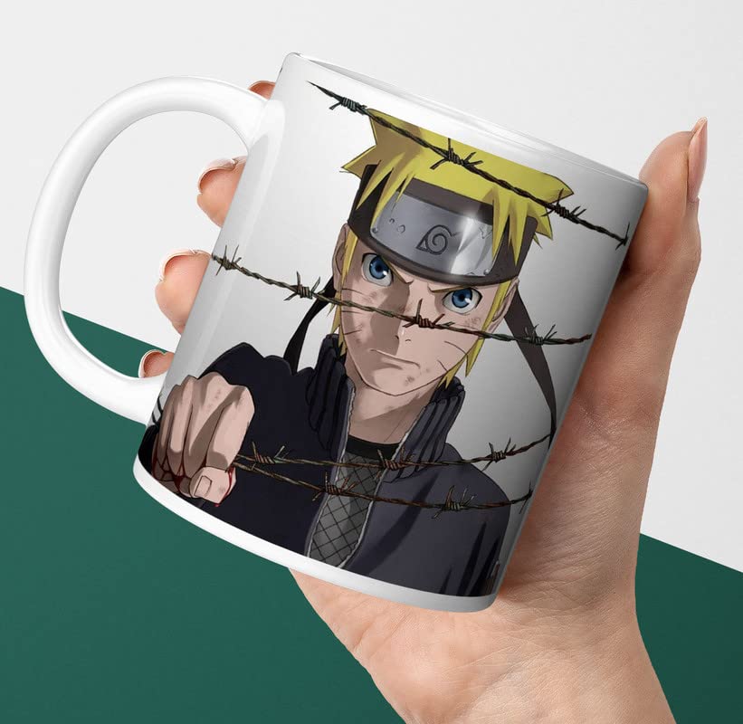 PrintingZone Compatible Print with Naruto Mug Microwave Sace 350ml Ceramic White Coffee Cup Pack of 1 (CMV-110) (B0C72J9YWK) Amazon Price History, Amazon Price Tracker