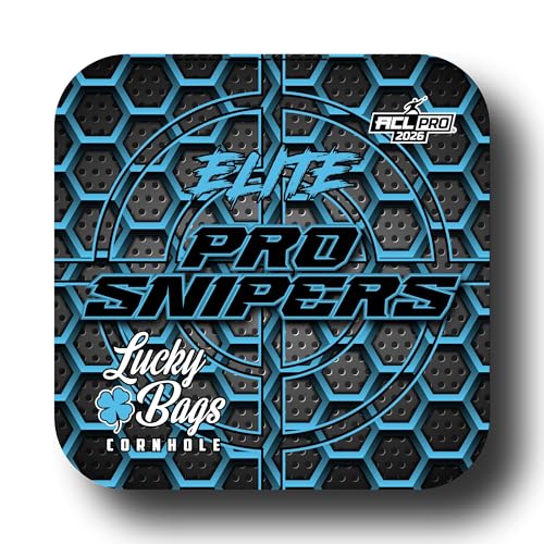 Lucky Bags Cornhole Hex Pro Sniper Elite (Light Blue