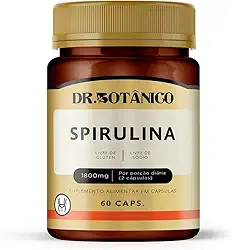 SPIRULINA 1.800MG 60 CAPSULAS DR. BOTANICO