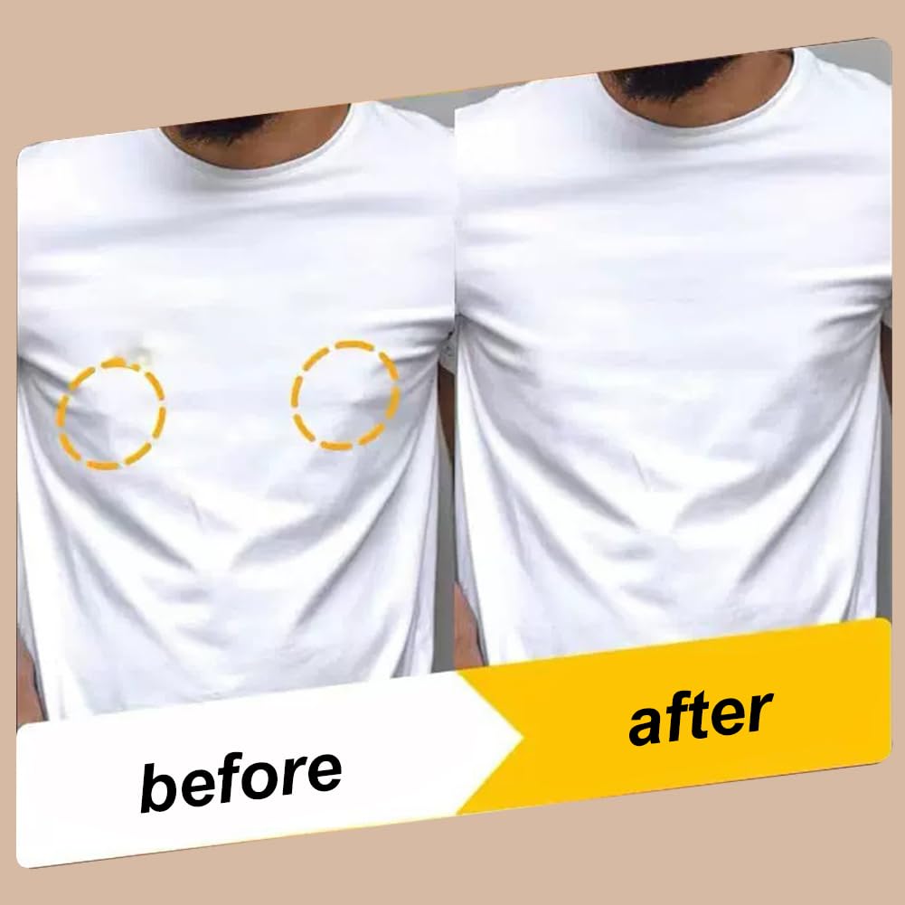 KARELLS Pares de Cubre Pezones para Hombre, Tapas de Pezón Protector, Protectores de Pezón Impermeables