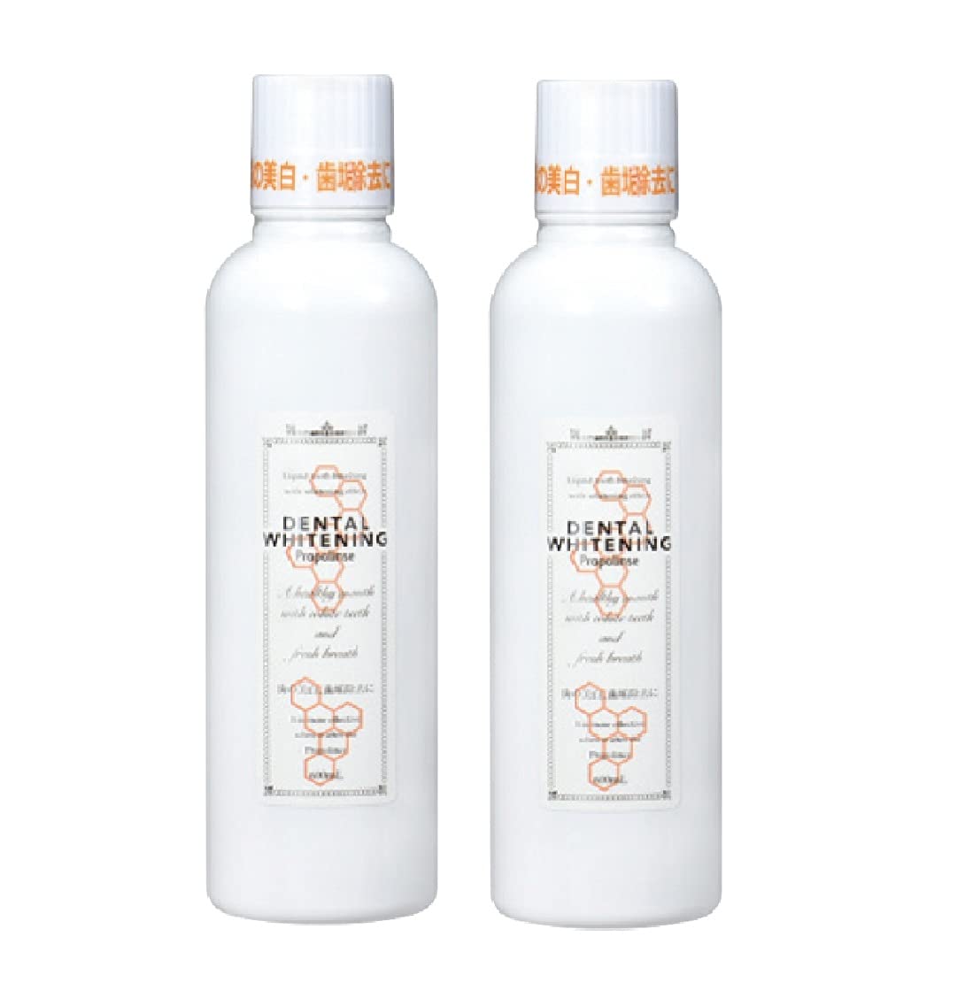Pieras(ピエラス) プロポリンス デンタルホワイトニング 600ml ボトル 2本セット