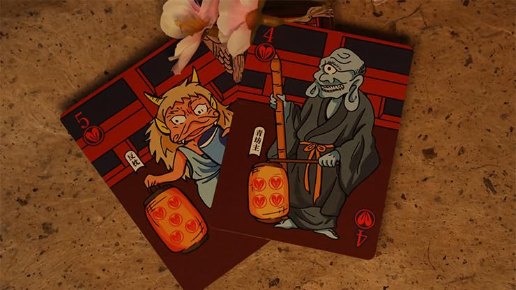 MJM Magic Hyakki Yagyo (Yokai Realm) Playing Cards miniatura 4