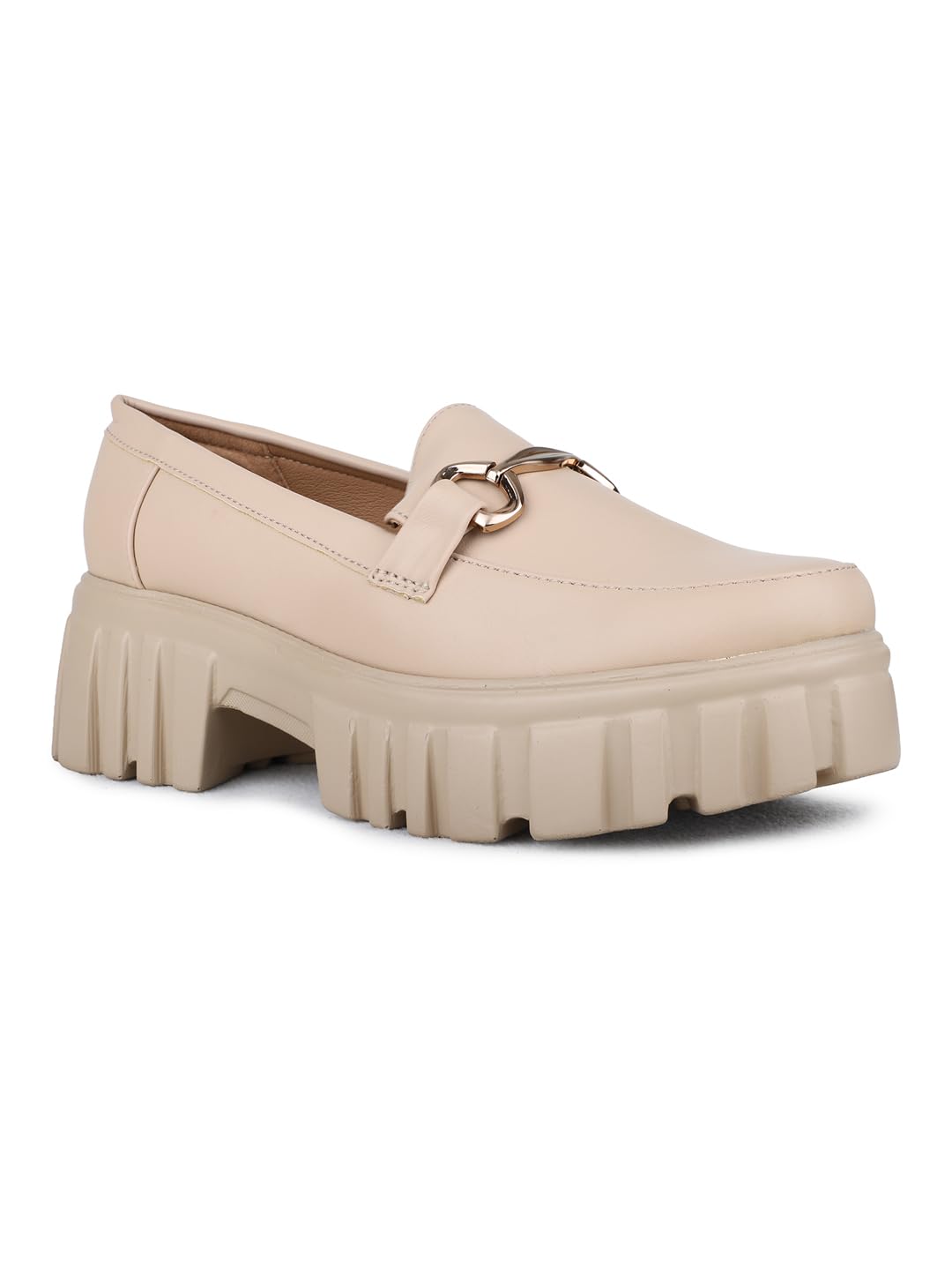 inc.5 Womens Womens Beige Solid Round Toe Moccasin Shoes Moccasin-picture-14