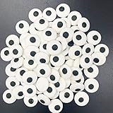 Weraru Big Candy Eyeballs Eye Ball Sweets Cake Cupcake Toppers Cookie Dessert Sprinkles Decorations for Christmas Birthday Party Supplies 4.2Ounce
