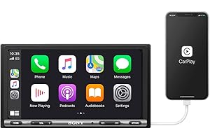 6.95 Inch Multimedia Digital Media Receiver compatible with Apple CarPlay/Android Auto with backup camera support