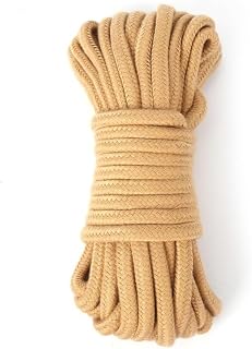 blue-ther Deluxe Magicians Rope - 30ft (10M) Magic Tricks Colorful Soft Rope Magia Magician Accessories Stage Illusions Gimmicks Props (Nude)
