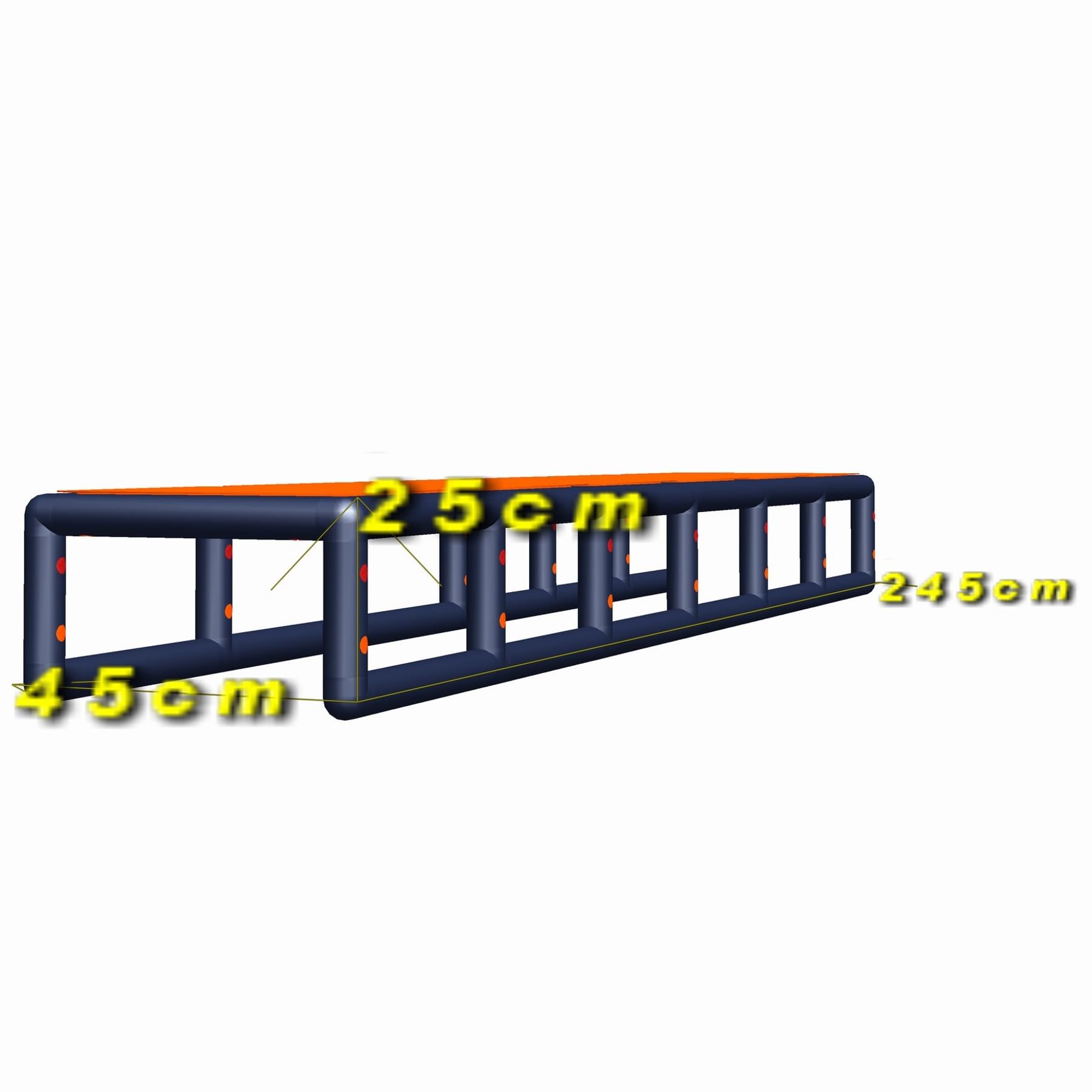 move and stic Sven 6154 - Puente para perros de entrenamiento de agilidad multicolor