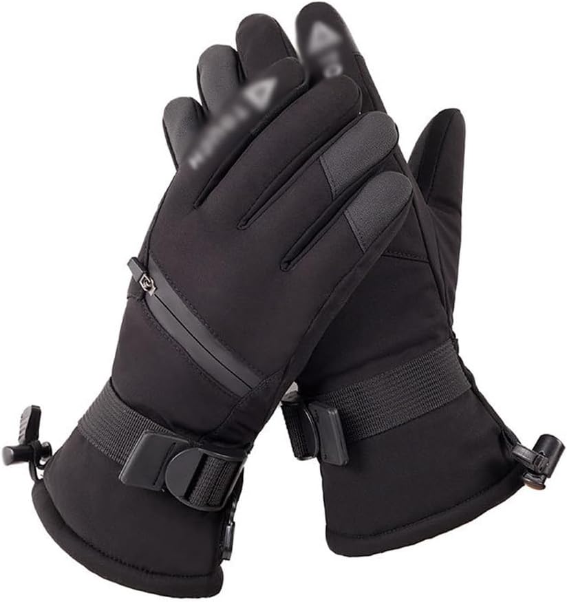Outdoor Women Winter Ski Gloves Riding Can Touch Screen To Keep Warm And Waterproof Non-slip