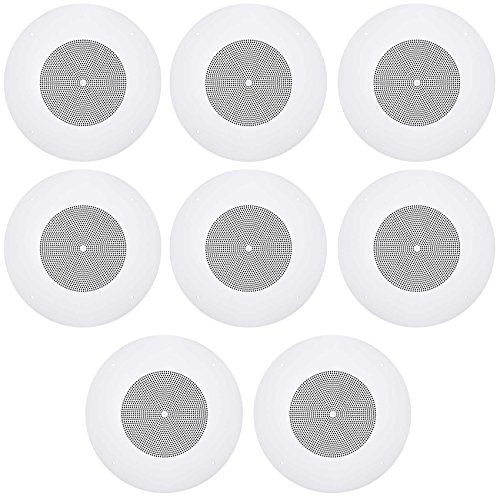 (8) JBL CSS8008 8" Commercial 70V/100V 5w Ceiling Speaker 4 Restaurant/Bar/Cafe