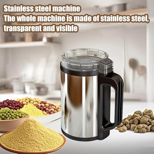 Moulin à café électrique compact pour céréales noix et grains - 3