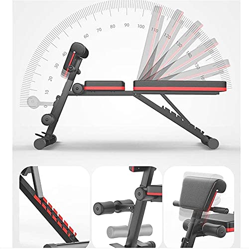Gewichtsbank Verstelbare Workout Bench Multi-Purpose Dumbbell Bank Verstelbare Gewichts Bank voor Home Gym Training Duurzame Trainingsbank - Image 6