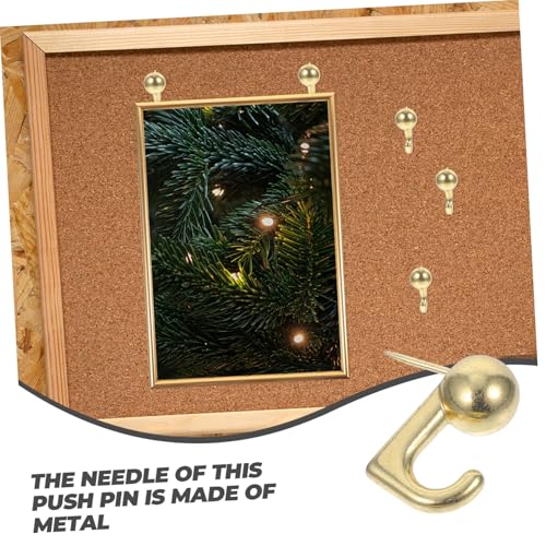 Punaises murales métalliques pour tableaux liège accessoires fixation maison - 5