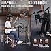 VEVOR Electric Drum Set, 15 Drum Kits & 150 Sounds Electronic Drum Kit, USB MIDI Supported 6.5 in Quiet Mesh Snare Electric Drum Set with 10 in Cymbals Drum Sticks & Headphone, for Beginners & Adults