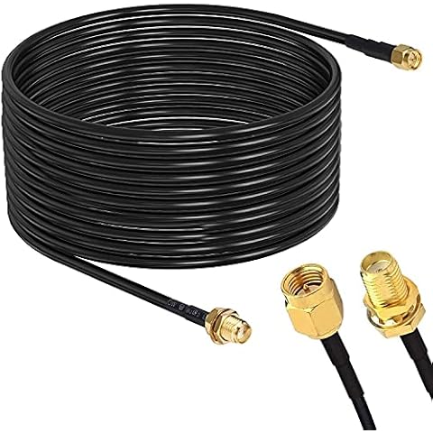 RUNCCI-YUN SMA WiFi Antenna Extension cable6M Cover