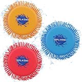 Meanju 3 Stück Wasser Frisbee,Wasser Wurfscheibe Soft