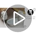Image of Kookee Ceramic Owl Salt and Pepper Shaker Set with Tray (10283)
