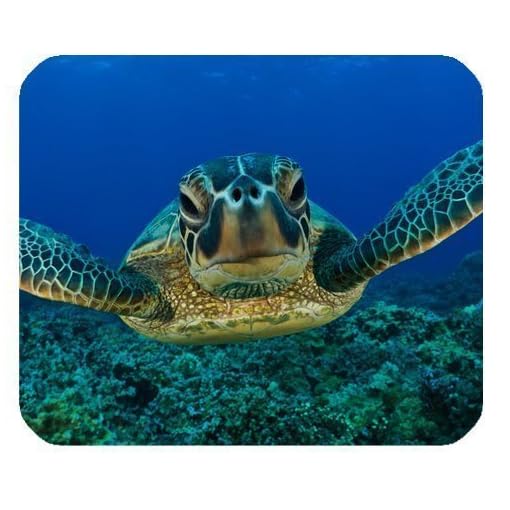 1 X Beautiful Sea Turtle Customized Rectangle Non-Slip Rubber Mousepad Gaming Mouse Pad SunshineMP-026